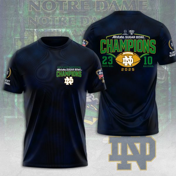 Notre Dame Fighting Irish Football 3D Apparel - MAITM 9440