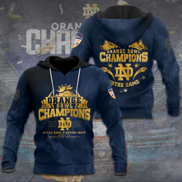 Notre Dame Fighting Irish Football 3D Apparel - TANTN 10435