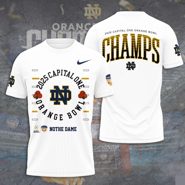 Notre Dame Fighting Irish Football 3D Apparel - TANTN 10444