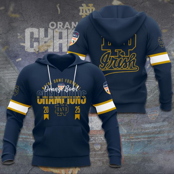 Notre Dame Fighting Irish Football 3D Apparel - TANTN 10445