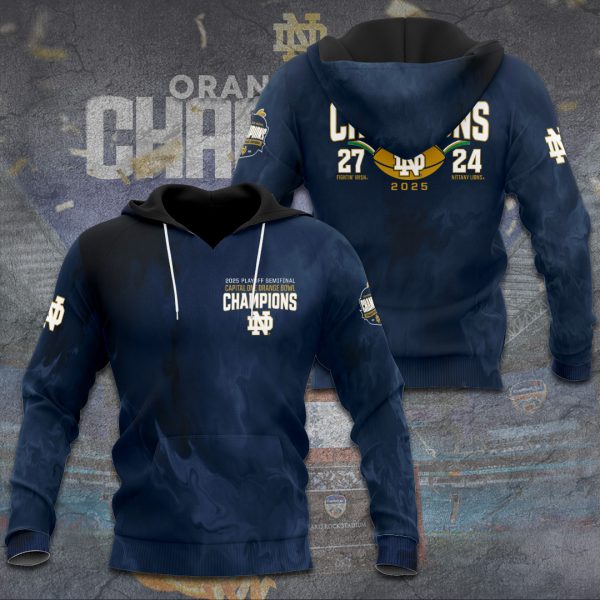 Notre Dame Fighting Irish Football 3D Apparel - TANTN 10450