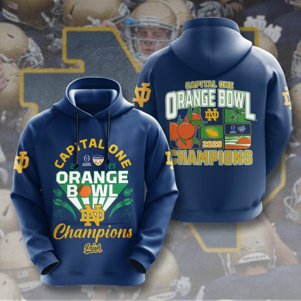 Notre Dame Fighting Irish Football 3D Apparel - HOATT 7967