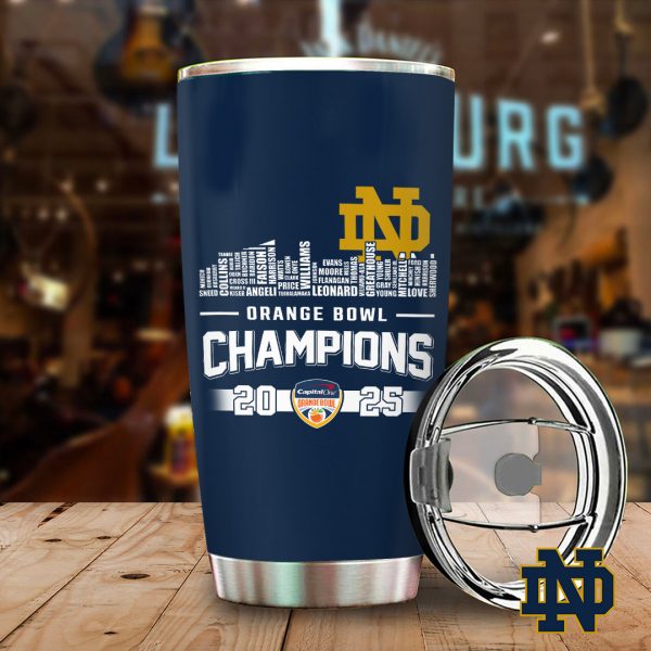 Notre Dame Fighting Irish Football Tumbler Cup - TANTN 10441