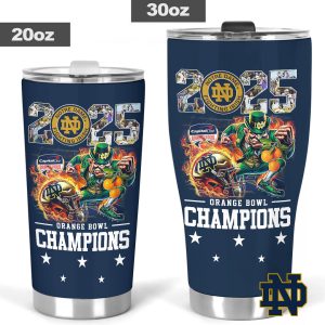 Notre Dame Fighting Irish Football Tumbler Cup - TANTN 10443