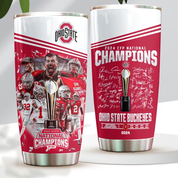 Ohio State Buckeyes Football Tumbler Cup - HOATT 8152