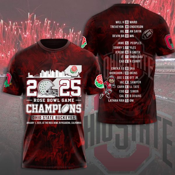 Ohio State Buckeyes Football 3D Apparel - MAITM 9419