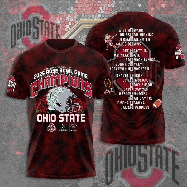 Ohio State Buckeyes Football 3D Apparel - MAITM 9422