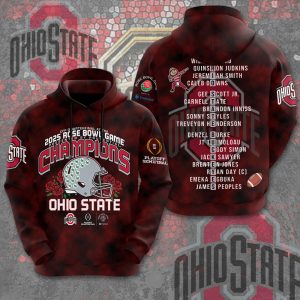 Ohio State Buckeyes Football 3D Apparel - MAITM 9422