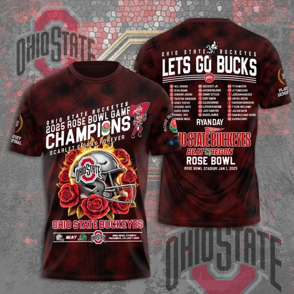 Ohio State Buckeyes Football 3D Apparel - MAITM 9465