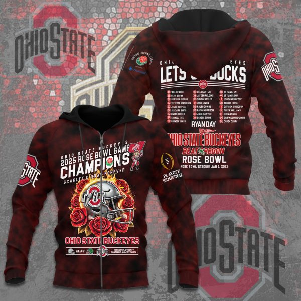 Ohio State Buckeyes Football 3D Apparel - MAITM 9465