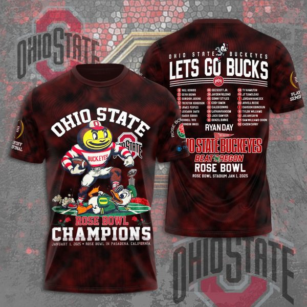 Ohio State Buckeyes Football 3D Apparel - MAITM 9495