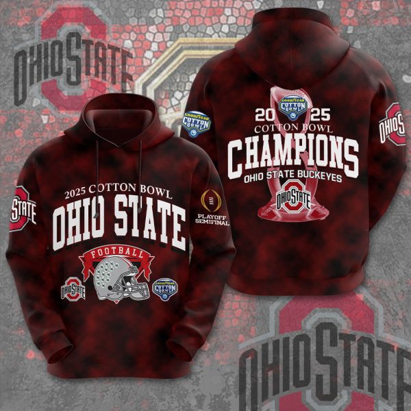 Ohio State Buckeyes Football 3D Apparel - MAITM 9570