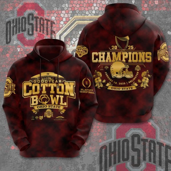 Ohio State Buckeyes Football 3D Apparel - MAITM 9573