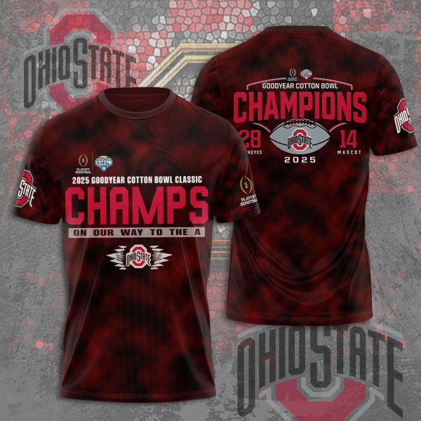 Ohio State Buckeyes Football 3D Apparel – MAITM 9602