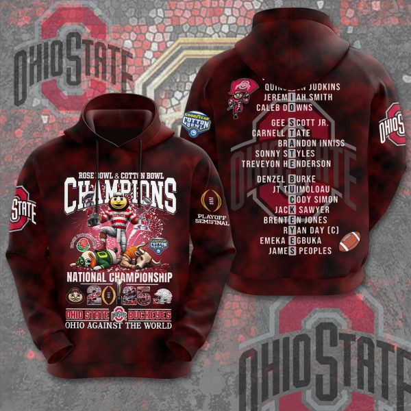 Ohio State Buckeyes Football 3D Apparel - MAITM 9633