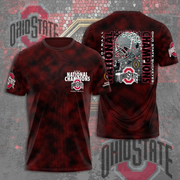 Ohio State Buckeyes Football 3D Apparel - MAITM 9673