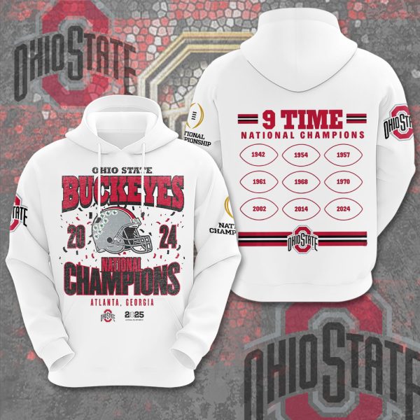 Ohio State Buckeyes Football 3D Apparel - MAITM 9689