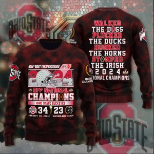 Ohio State Buckeyes Football 3D Apparel - MAITM 9698