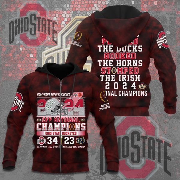 Ohio State Buckeyes Football 3D Apparel - MAITM 9698