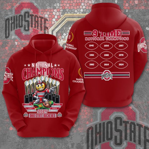 Ohio State Buckeyes Football 3D Apparel - MAITM 9700