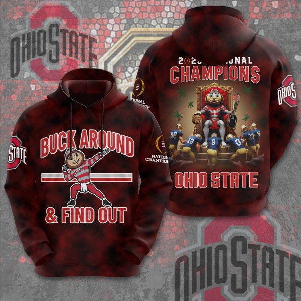 Ohio State Buckeyes Football 3D Apparel - MAITM 9730