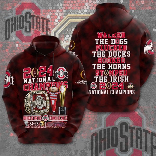 Ohio State Buckeyes Football 3D Apparel - MAITM 9732