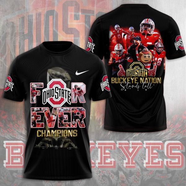 Ohio State Buckeyes Football 3D Apparel - VANDH 4203