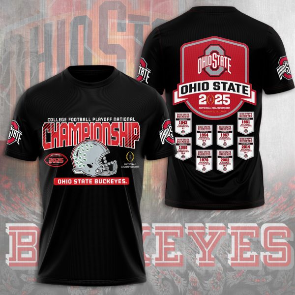 Ohio State Buckeyes Football 3D Apparel - VANDH 4204