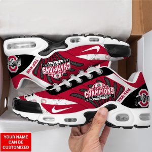 Personalized Ohio State Buckeyes Football Air Max Shoes - TANTN 10654