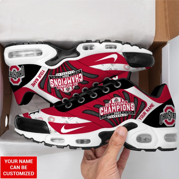 Personalized Ohio State Buckeyes Football Air Max Shoes - TANTN 10654