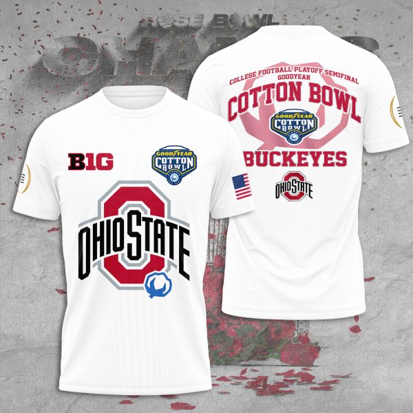 Ohio State Buckeyes Football 3D Apparel - TANTN 10339