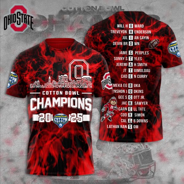 Ohio State Buckeyes Football 3D Apparel - TANTN 10453