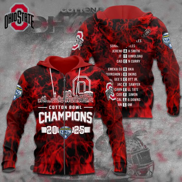 Ohio State Buckeyes Football 3D Apparel - TANTN 10453