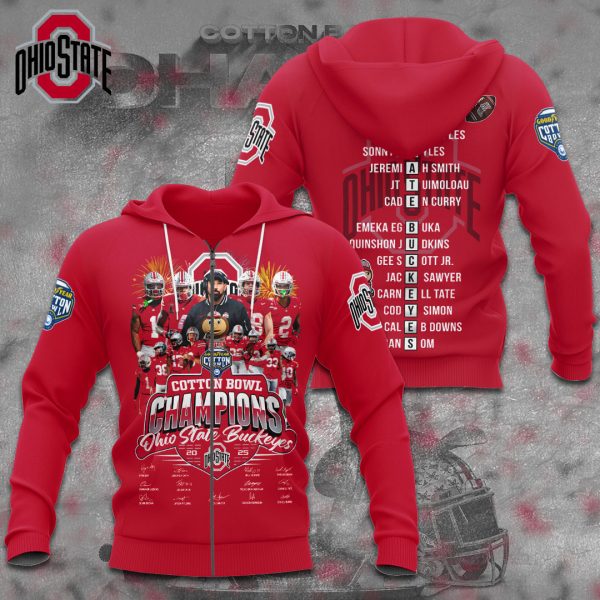 Ohio State Buckeyes Football 3D Apparel - TANTN 10454