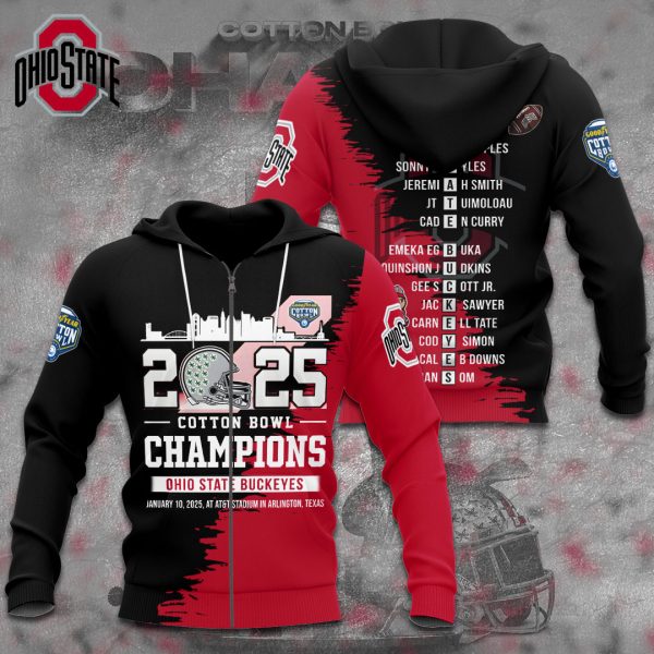 Ohio State Buckeyes Football 3D Apparel - TANTN 10455