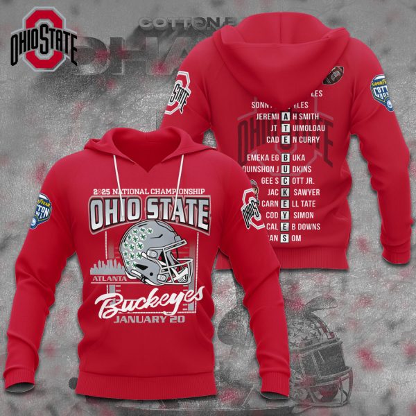 Ohio State Buckeyes Football 3D Apparel - TANTN 10462