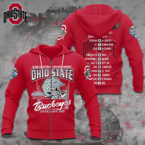 Ohio State Buckeyes Football 3D Apparel - TANTN 10462