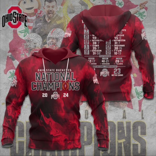 Ohio State Buckeyes Football 3D Apparel - TANTN 10617