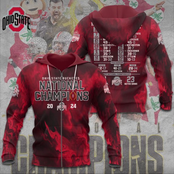 Ohio State Buckeyes Football 3D Apparel - TANTN 10617