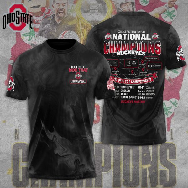 Ohio State Buckeyes Football 3D Apparel - TANTN 10618