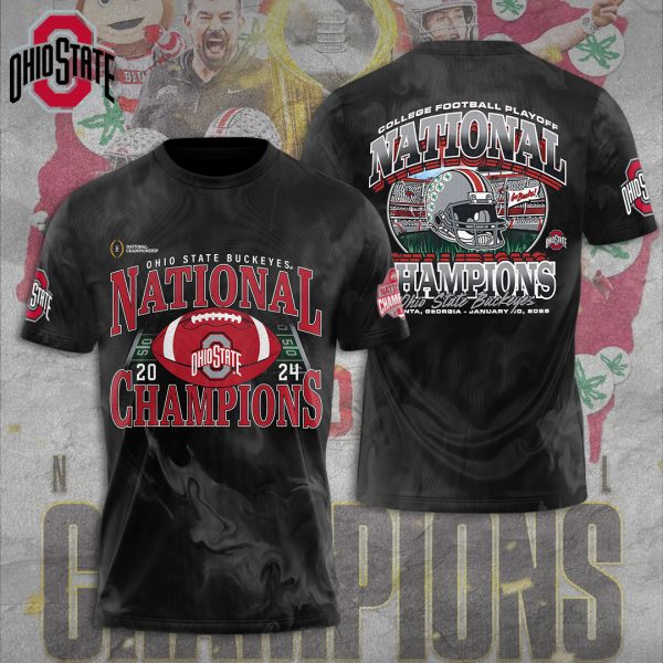 Ohio State Buckeyes Football 3D Apparel - TANTN 10651