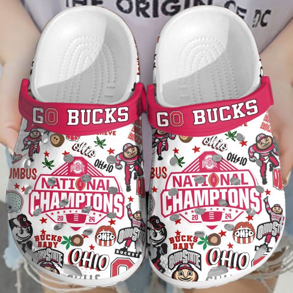 Ohio State Buckeyes Football Custom Crocs - MAITM 9705