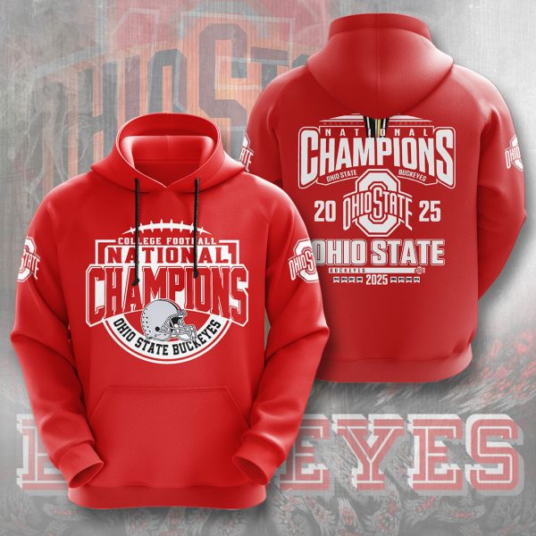 Ohio State Buckeyes Football 3D Apparel - VANDH 4205