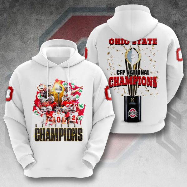 Ohio State Buckeyes Football 3D Apparel - HOATT 8111