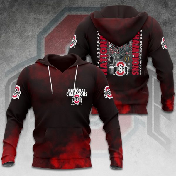 Ohio State Buckeyes Football 3D Apparel - HOATT 8127