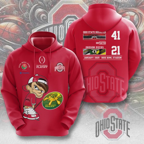 Ohio State Buckeyes Football 3D Apparel - MAITM 9455