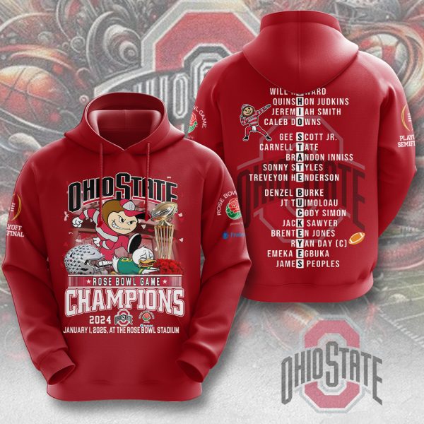 Ohio State Buckeyes Football 3D Apparel - MAITM 9466