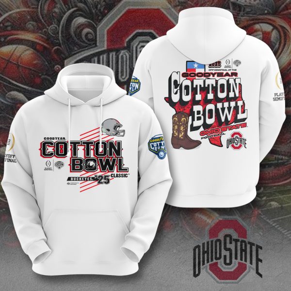 Ohio State Buckeyes Football 3D Apparel - MAITM 9488