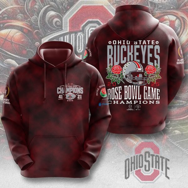 Ohio State Buckeyes Football 3D Apparel - MAITM 9487