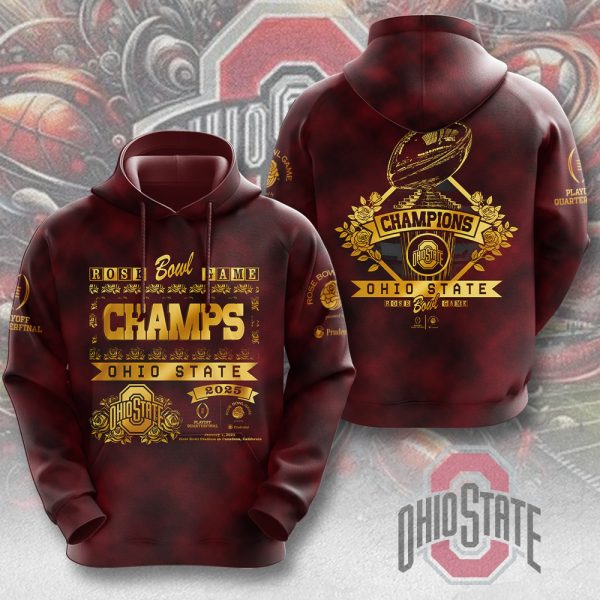 Ohio State Buckeyes Football 3D Apparel - MAITM 9503